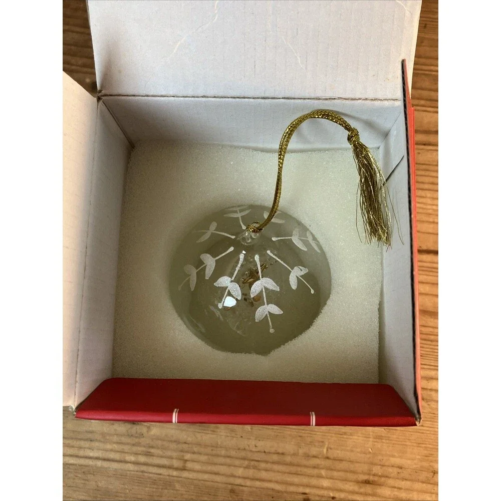 Lenox American by Design Crystal Wonder Nativity Scene Christmas Ornament 4 In